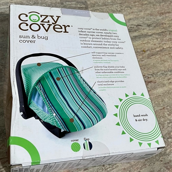 NIB Cozy Cover sun & bug cover - Picture 7 of 9